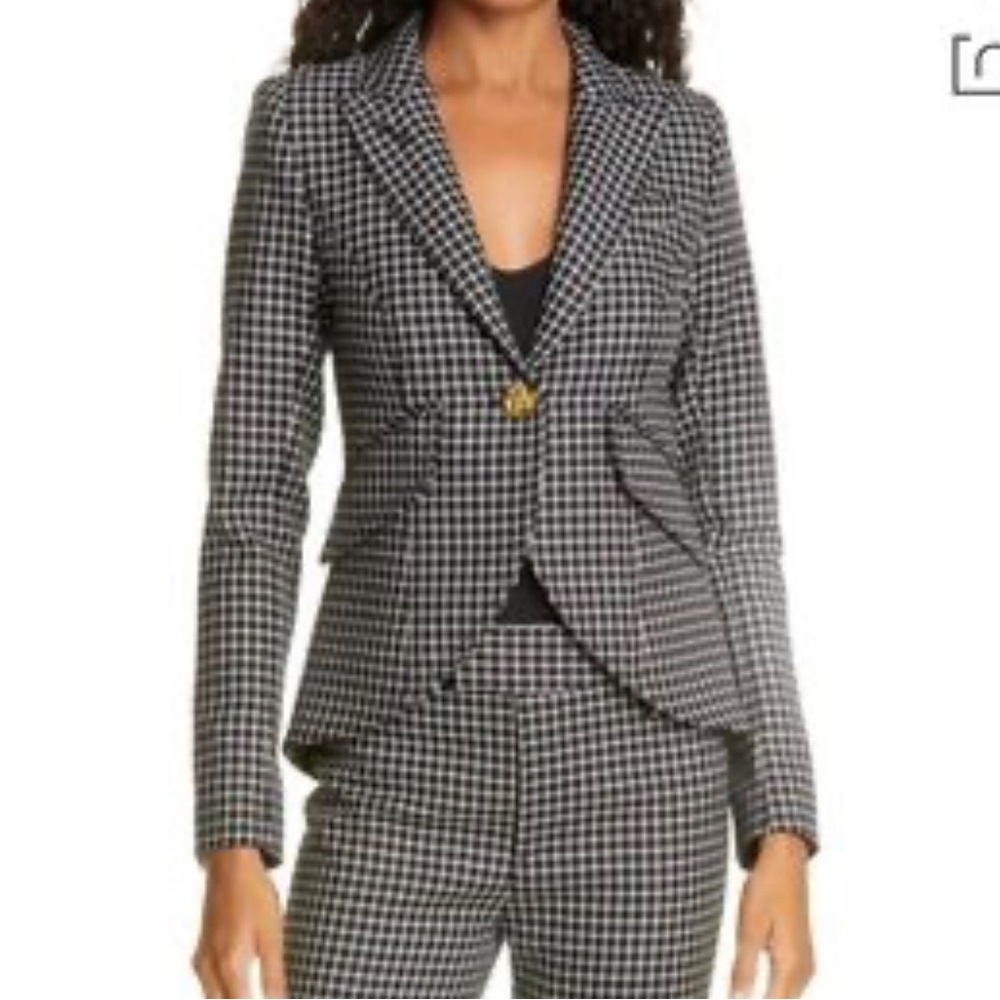 Smythe Black and White Blazer Size 6